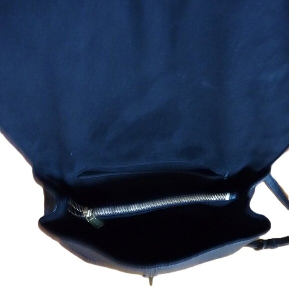 Rebecca Minkoff portfolio messenger/backpack black pebbled leather bag main image 9